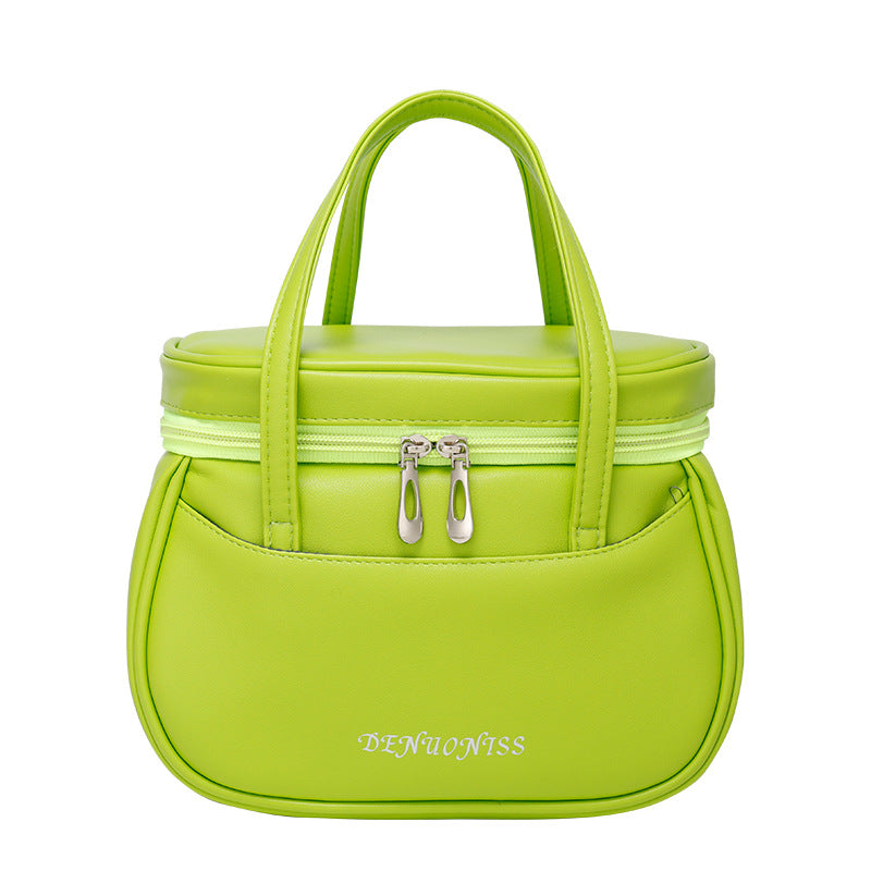 Mini fashion office PU high seal waterproof lunch box bag insulation lunch bag - Korvel