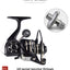 New 13+1BB Fishing Spinning Reel 2000-6000 No Gap Metal Spool Gear Ratio 5.2:1  Reel Carp Fishing Gear Pesca - Korvel