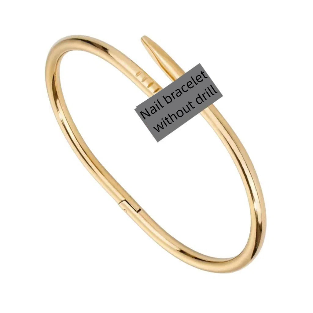 Bracelet en acier titane élégant pour femmes