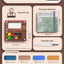 Mingke Mini Watercolor Paint Box with Notebook - 8 Colors