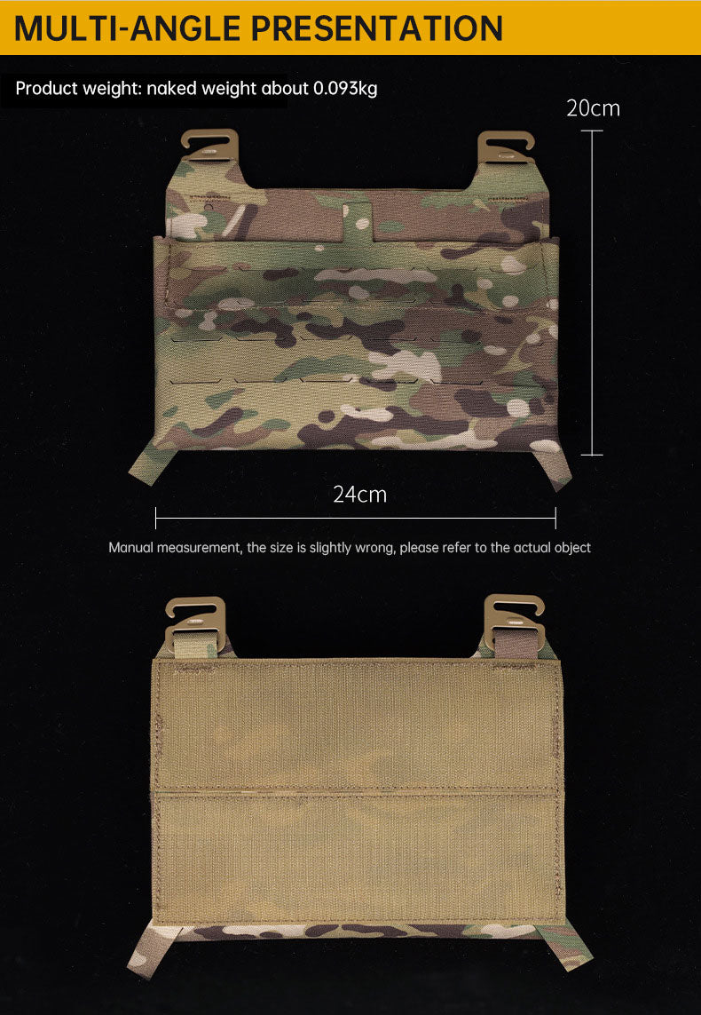 WoSporT Tactical Paintball Harness with Camouflage Cover