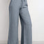 Pantalones Harem de Pierna Ancha con Cintura Elástica - Estilo Corto