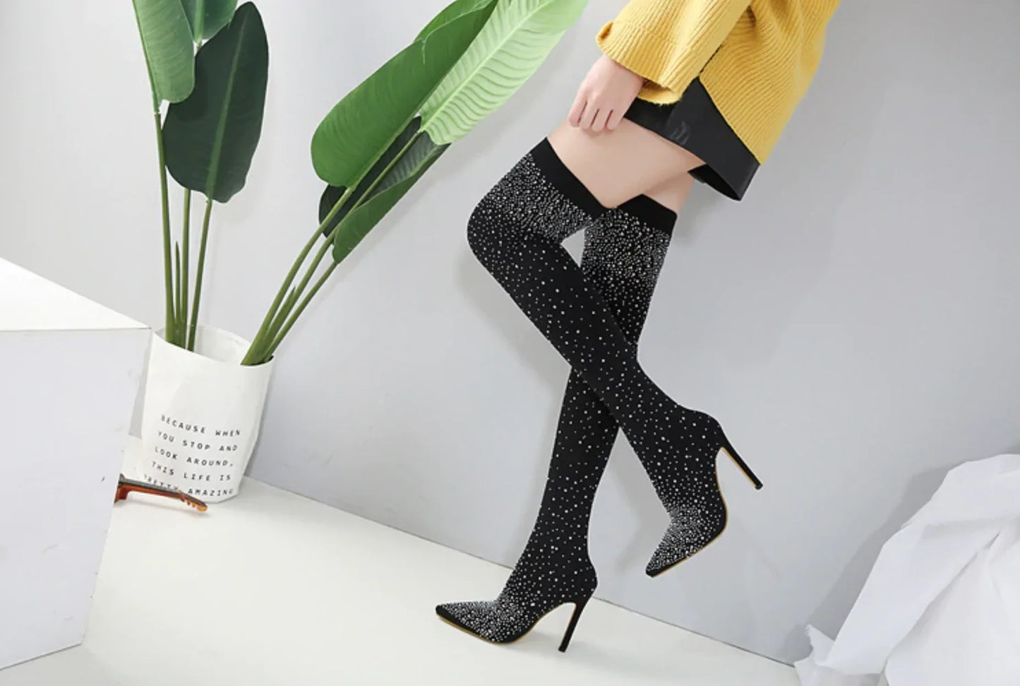 Crystal Boots - Elegant Footwear for Every Occasion