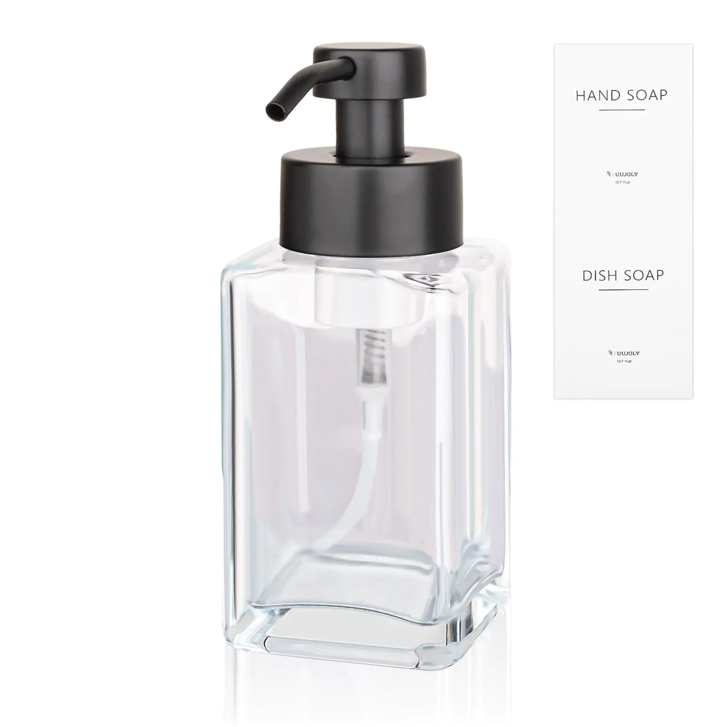 Elegant Foaming Soap Dispenser with Stainless Steel Pump
