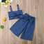 Conjunto de Camisa de Denim Premium para Mujeres