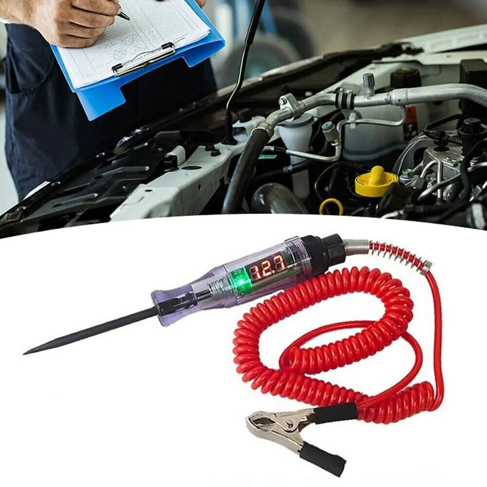 Digital Electric Voltage Circuit Tester for Automotive Use