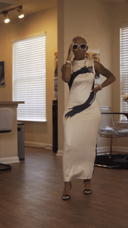Vestido Bodycon Badru - Elegante y Versátil
