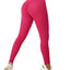 Leggings taille haute à fronces pour femmes