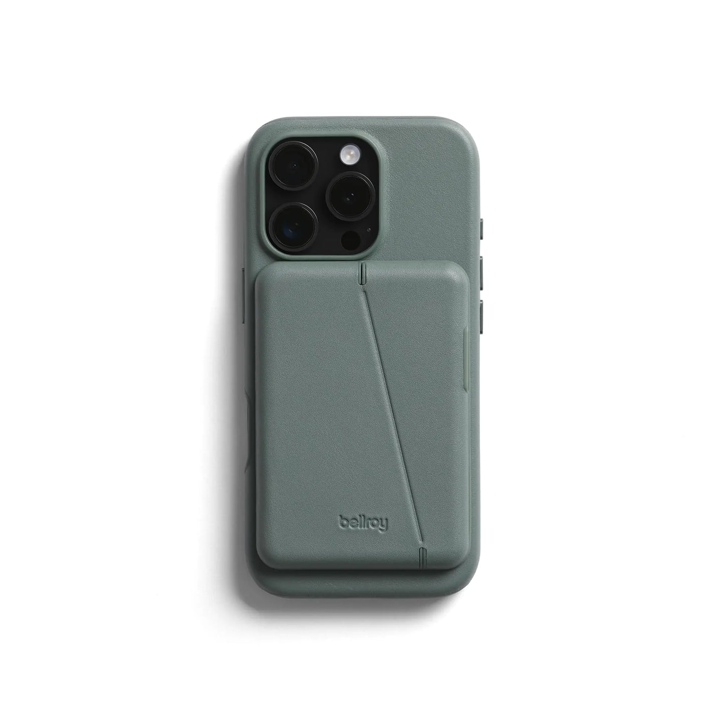 Coque de téléphone et portefeuille Bellroy Mod pour iPhone 16 Pro - Agave