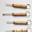 1Set Portable 4in1 Multi Tool Set Cross Screwdrivers Ear Pick Ear Cleaners Keychain Health Care Tools - Korvel