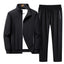 Ensemble de manteau à fermeture éclair et pantalon de sport premium