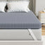 Premium Firm Memory Foam Mattress Topper - Full Size, 4 Inch Charcoal-Infused