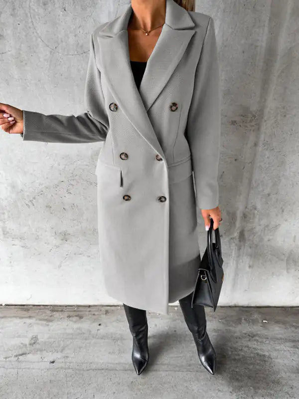 Elegant Business Casual Overcoat for Women