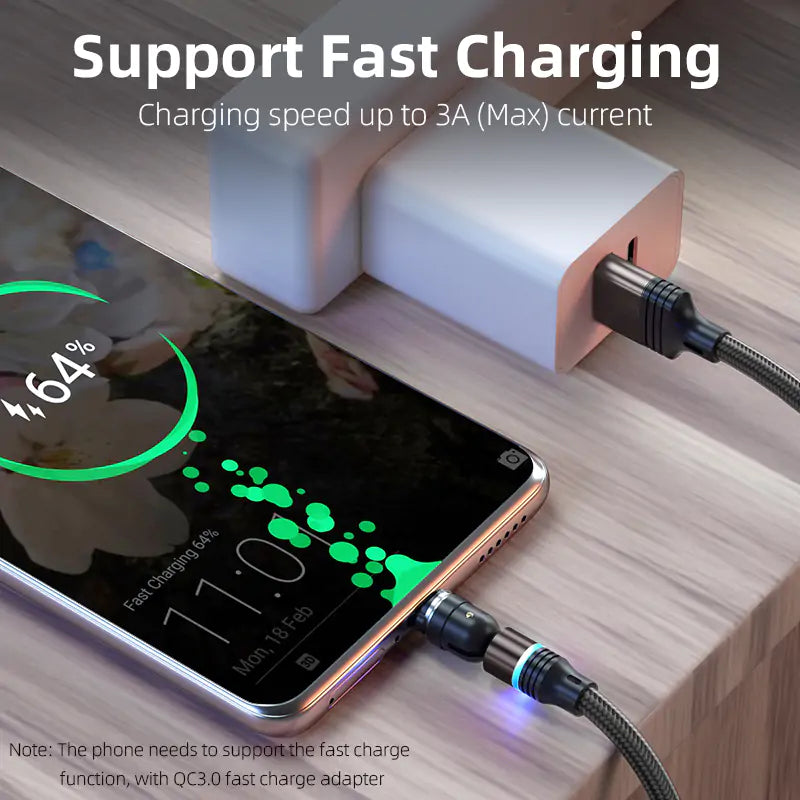 Magnetic Charger Phone Cord - Effortless Charging Solution