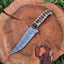 Exquisite Handmade Damascus Steel Hunting Knife - Korvel
