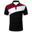Men's Patchwork Modern Polo Shirt - Casual & Business Wear