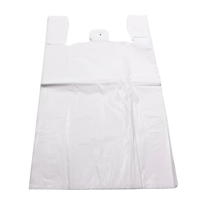 Leader Plastic T-Sack Bag - 16 x 8 x 30 in. (500 Count)