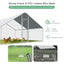 Premium 13 x 13 Feet Walk-in Chicken Coop with Waterproof Cover