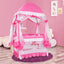 Portable Baby Playpen Crib with Carrying Bag - Pink