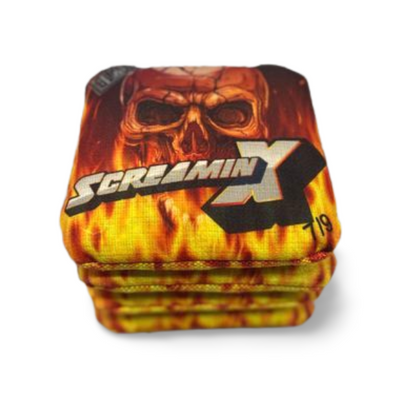 Screamin X Pro Cornhole Bags (7/9 or Optional 7/10) - Korvel