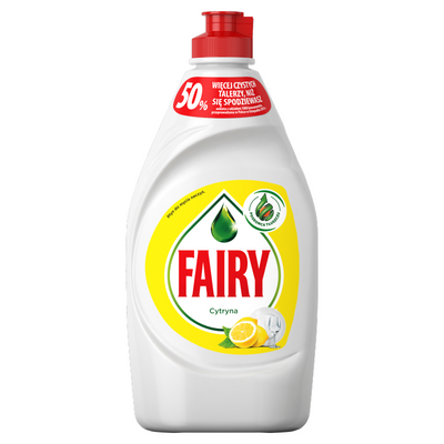 Fairy Dish Washing Liquid - Lemon Scent 450ml