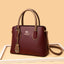 Elegante bolso de mano tipo cubo de gran capacidad para mujeres