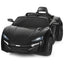 12V 2.4G RC Electric Vehicle with Lights - Black