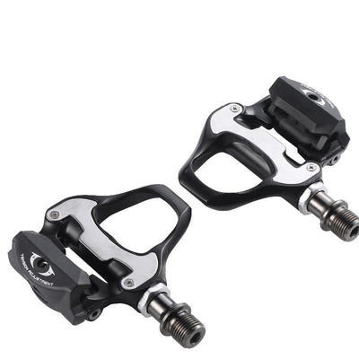 Pedales de bicicleta de carbono premium sin clip para ciclismo en carretera