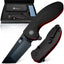 The Ultimate Pioneer Folding Pocket Knife Gift Set for Adventurers (Black & Orange) - Korvel