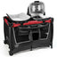 4-in-1 Convertible Portable Baby Play Yard with Toys & Music - Red