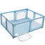Gbruno Extra Large Baby Playpen - Safe Activity Center in Blue