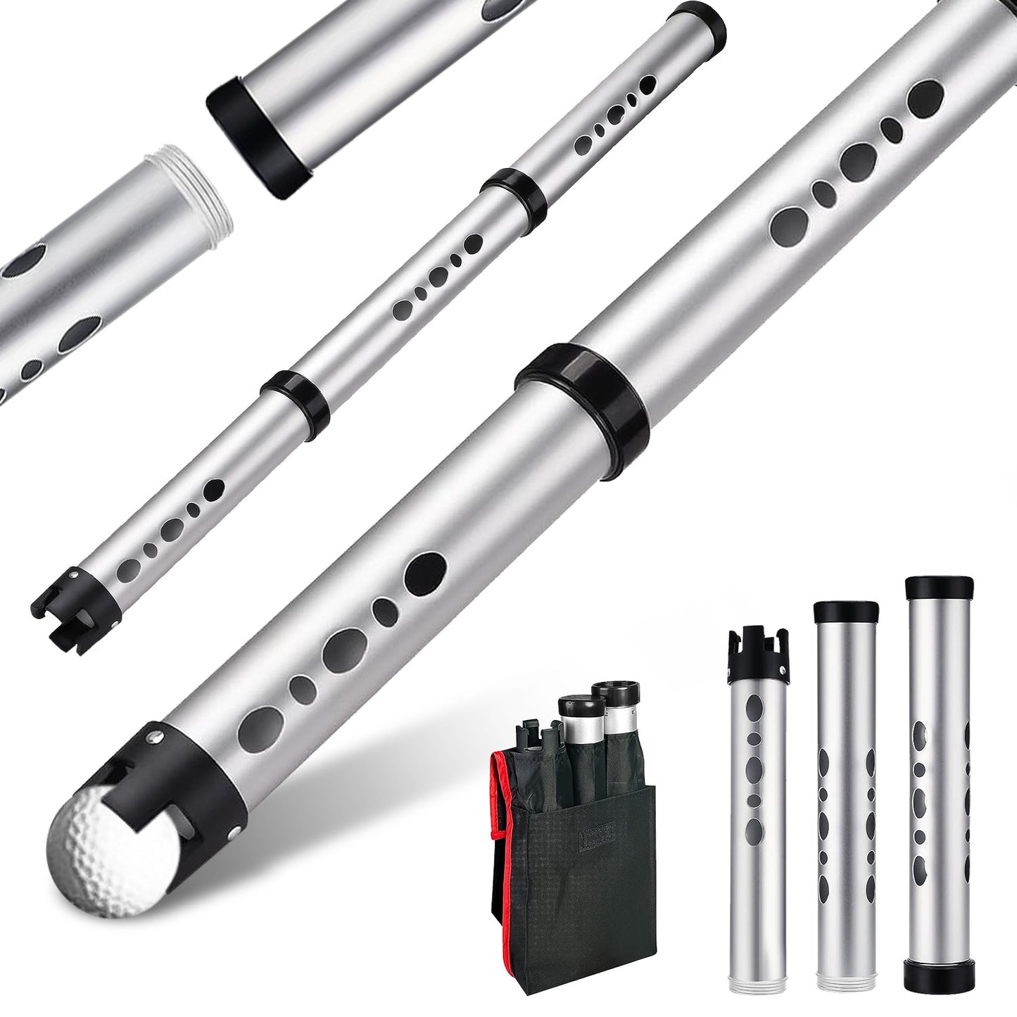 Portable Detachable Golf Ball Collector - Korvel