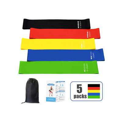 Flex And Stretch Set of 5 Exercise Bands