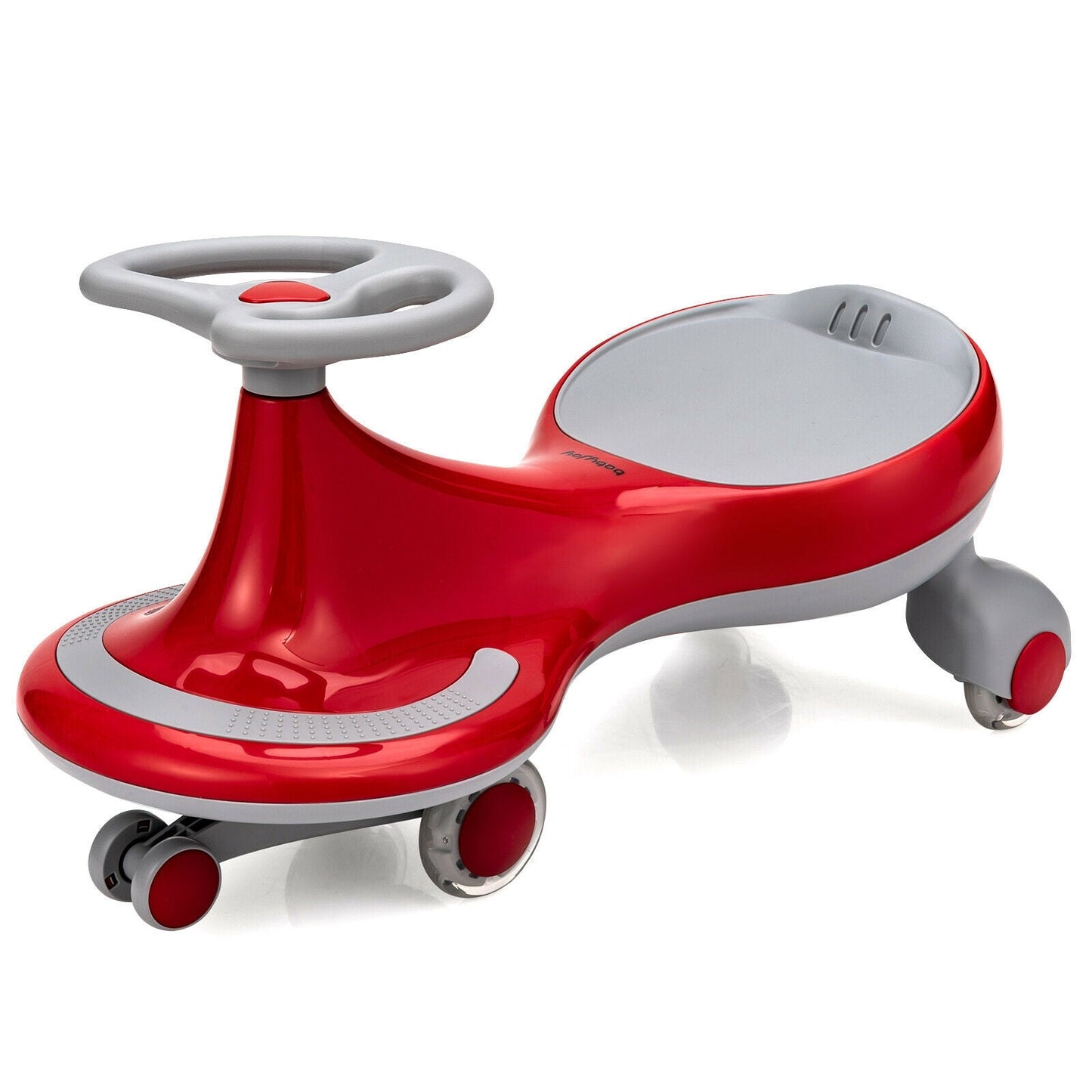 Jouet à bascule Wiggle Car avec roues clignotantes - Rouge