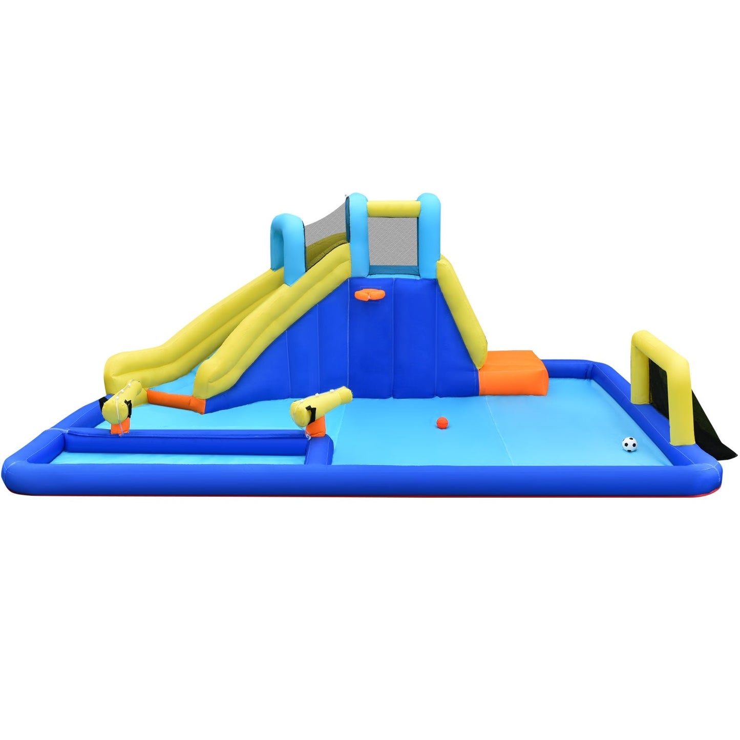 Casa de Salto Inflable 6 en 1 con Tobogán de Agua