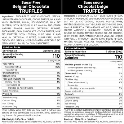 Andy Anand Chef Collection Sugar Free Chocolate Truffles - 15 Pcs