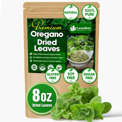 Feuilles d'origan séchées premium – 100 % pures et non OGM