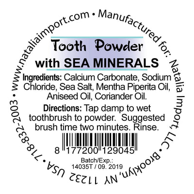 PhytoLab Tooth Powder with Sea Minerals - 40g