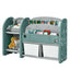 Kids Toy Storage Organizer with 2-Tier Bookshelf and Bins
