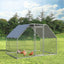 Large Walk In Chicken Run Cage - 9.5 x 6.5 Feet