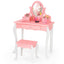 Ensemble de Table de Maquillage pour Enfants Princesse - Rose