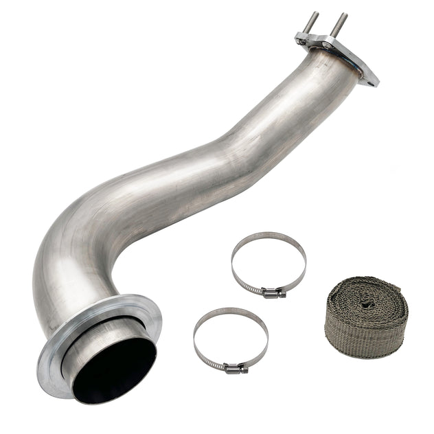 SPDZ1 2017-2025 6.6L Chevy L5P Duramax Diesel 3.5" Downpipe Exhaust - Korvel