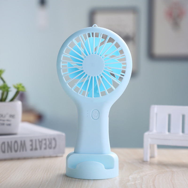 Ventilateur de poche rechargeable portable avec 3 réglages de vitesse