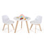 Ensemble de table d'activité moderne pour enfants et 2 chaises