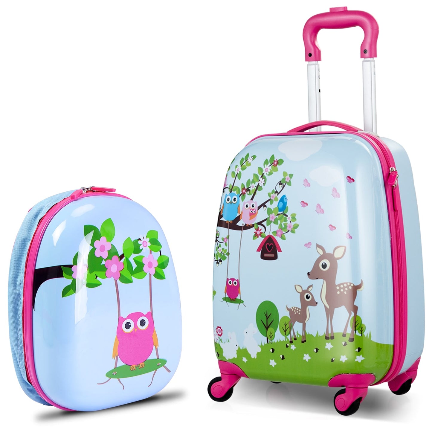Gbruno 2 Pieces Kids Suitcase and Backpack Set