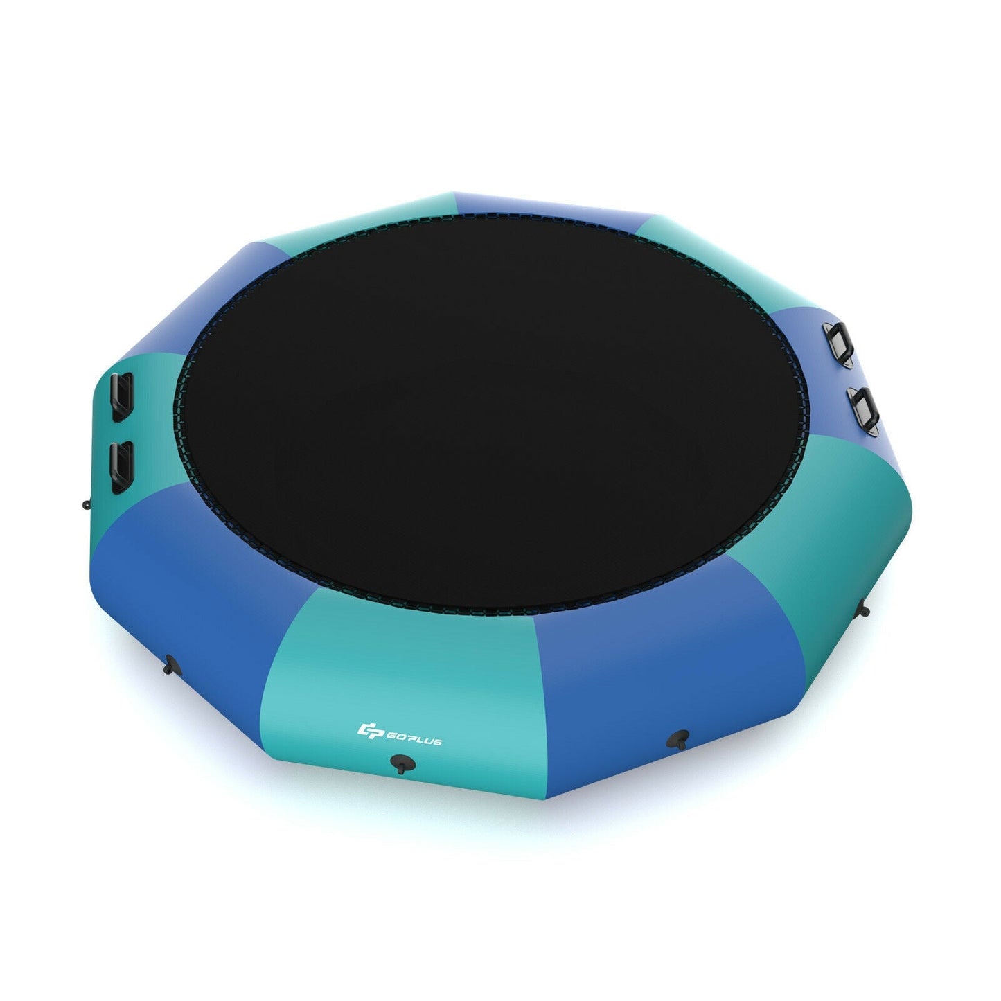 Bouncer aquatique gonflable rembourré de 10 pieds - Bleu