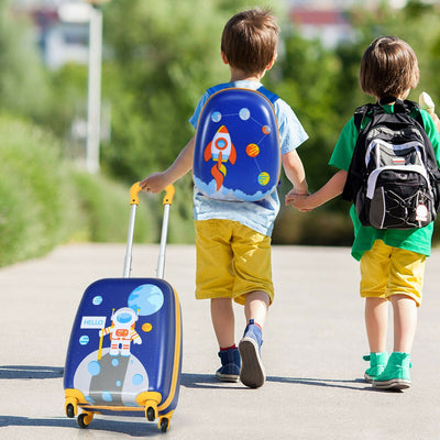 Kids Luggage Set: Backpack & Suitcase for Travel