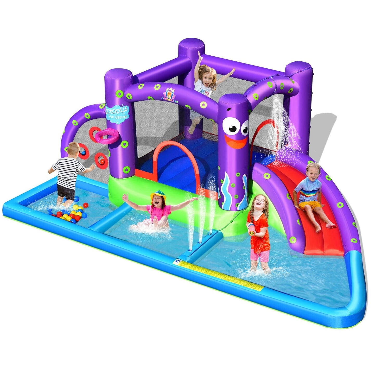 Inflatable Water Slide Castle for Endless Summer Fun