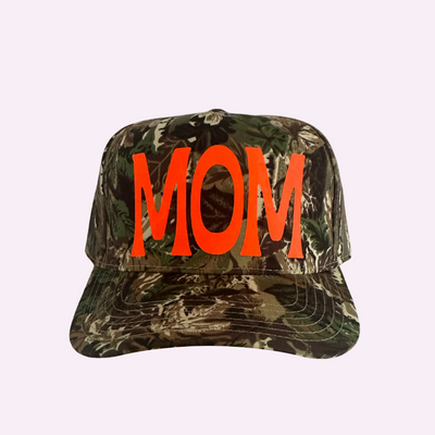 Camo Mom Printed Trucker Hat