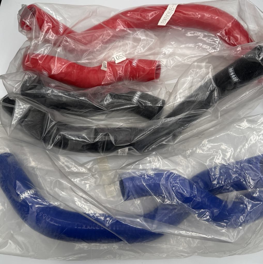 Premium BLACKWORKS Silicone Radiator Hose Kit for Nissan 240SX SR20DET (1989-1998) - Korvel